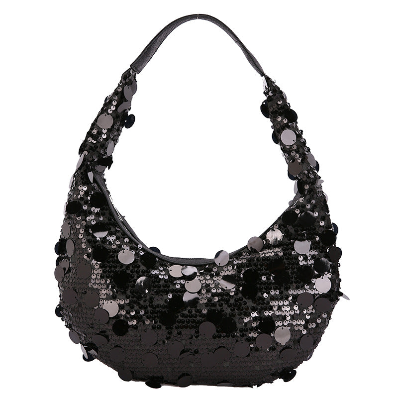 Affordable Luxury Fashion Colorful Sequins Dinner Bag Women's New