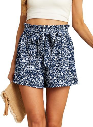 Women's Short Belt Pocket Summer Casual