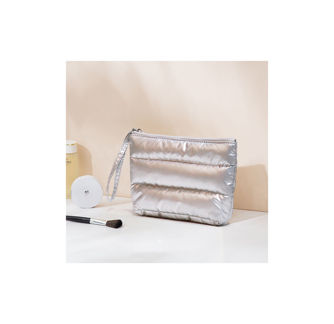 Quilted Cosmetic Bag Wash Internet Celebrity Portable
