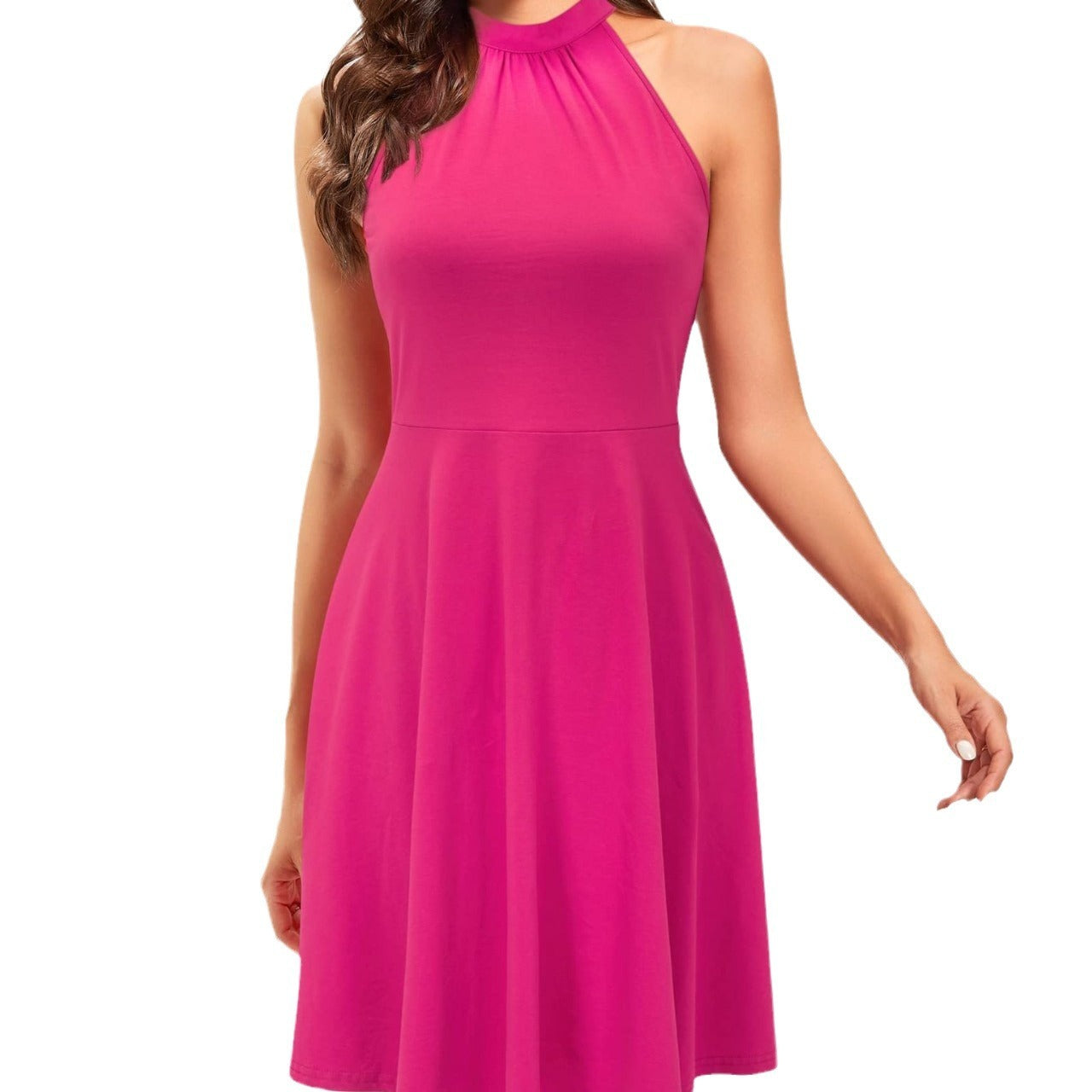 Dress Backless Floral Summer Women