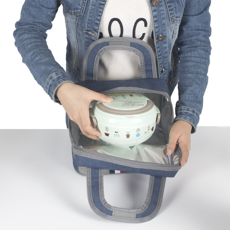 Student Lunch Picnic Simple Thermal Lunch Bag