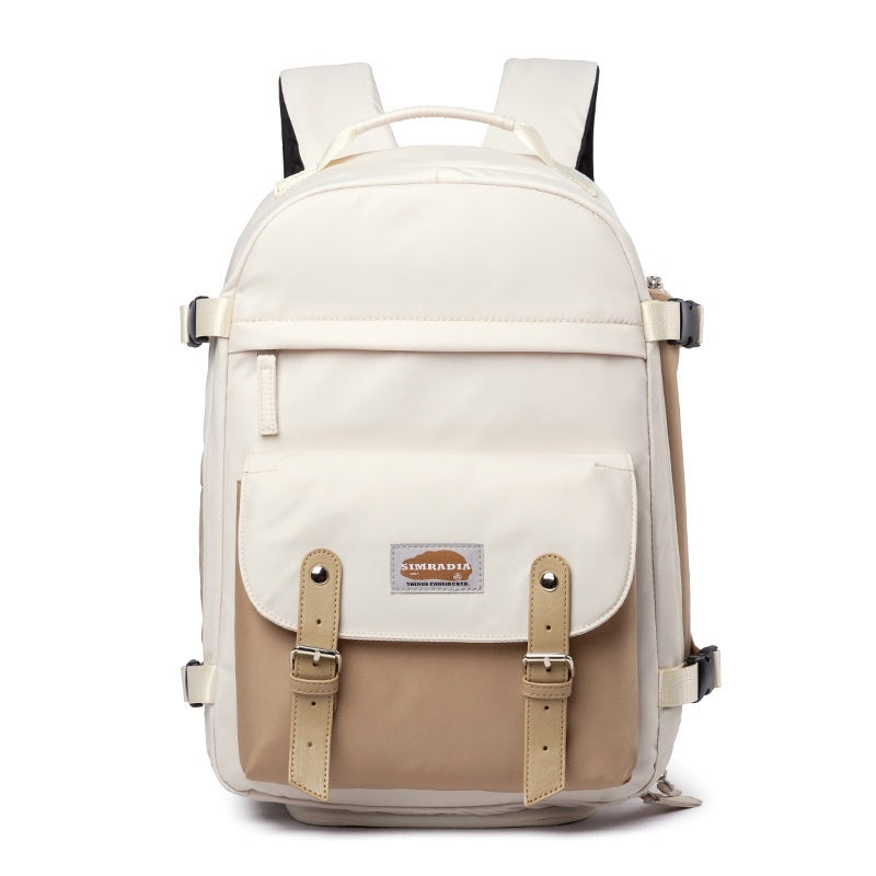 Travel Computer Backpack Women's Short-distance Lightweight Travel Schoolbag