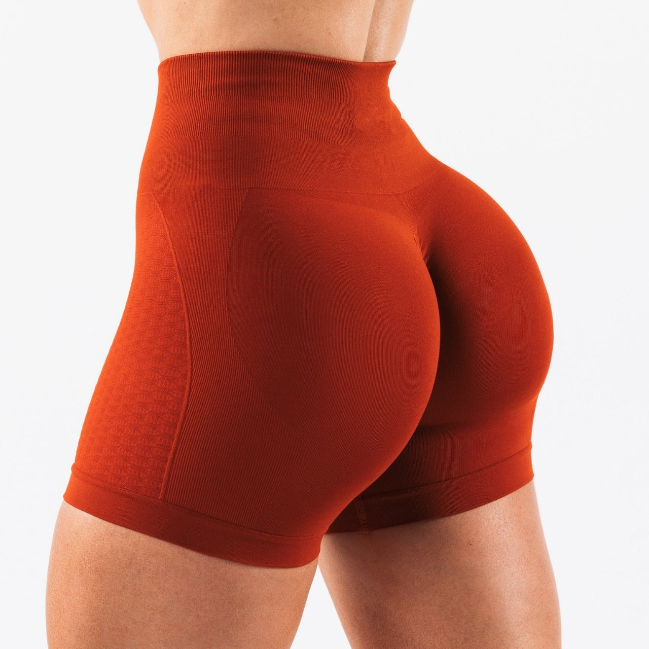 Super Soft Hand Feeling Tight Body Shaping Hip Lifting Cationic Seamless Jacquard Shorts