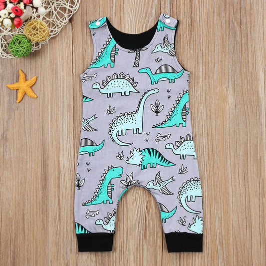 Dinosaur Romper baby long creeper