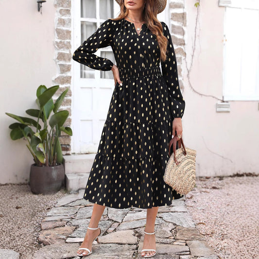 Women's Elegant Bohemian Printed Dress