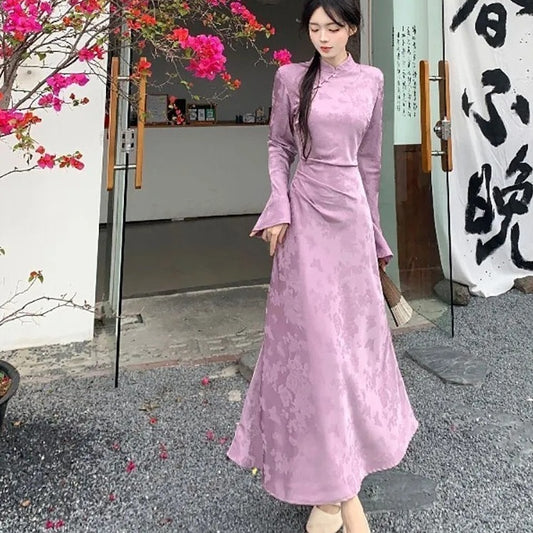 Chinese Style Girl's New Chinese Style Cheongsam Hanfu