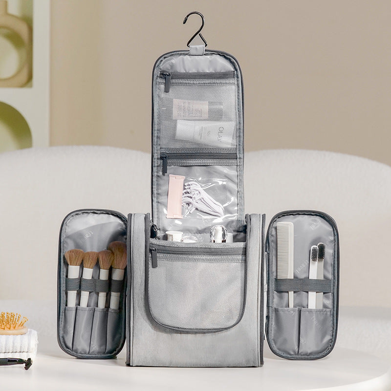 Large Capacity Hook Toiletry Bag Travel Portable