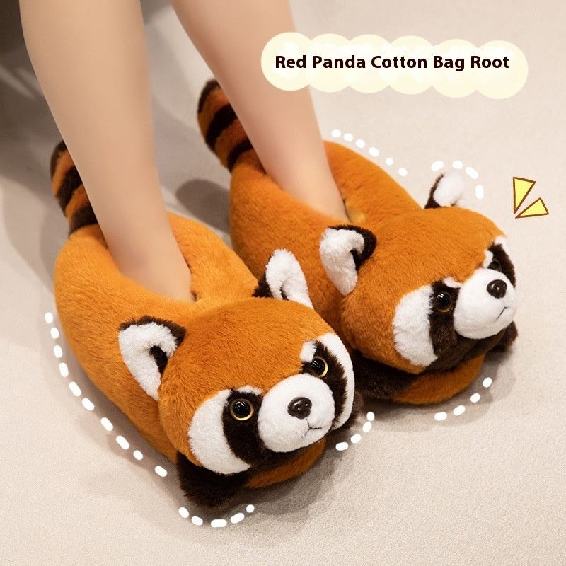 Cute Little Animal Cotton Slippers Home