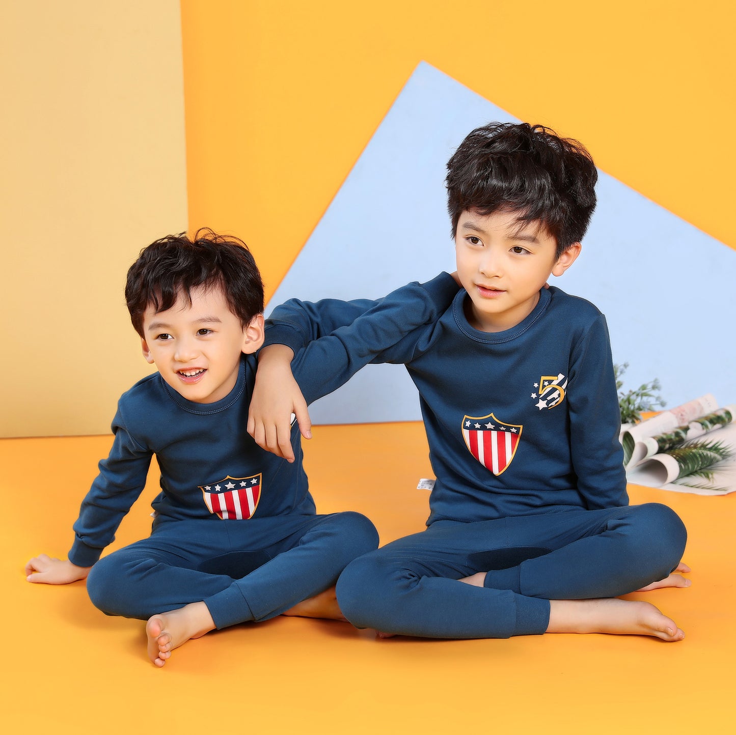 Children's pajamas women's long sleeves