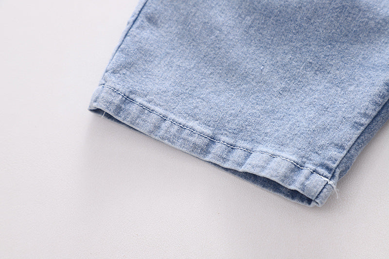 Boys' Summer Wear Fashion Short-sleeved Shorts Suit