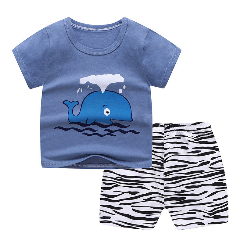 Baby T-shirt Boys And Girls Shorts