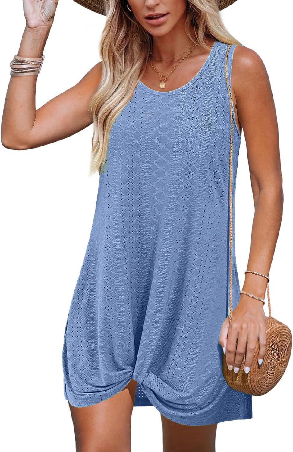 Women's Hollow Beach Vacation Clothes Kinky Dress