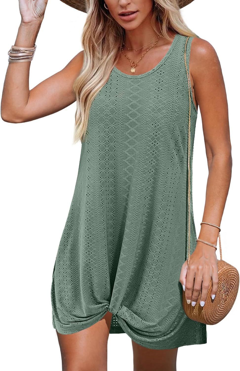 Women's Hollow Beach Vacation Clothes Kinky Dress