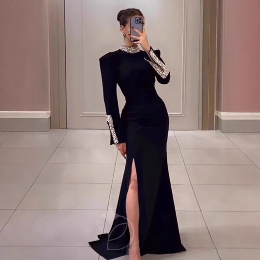 Basic Retro Elegance Bandage Dress