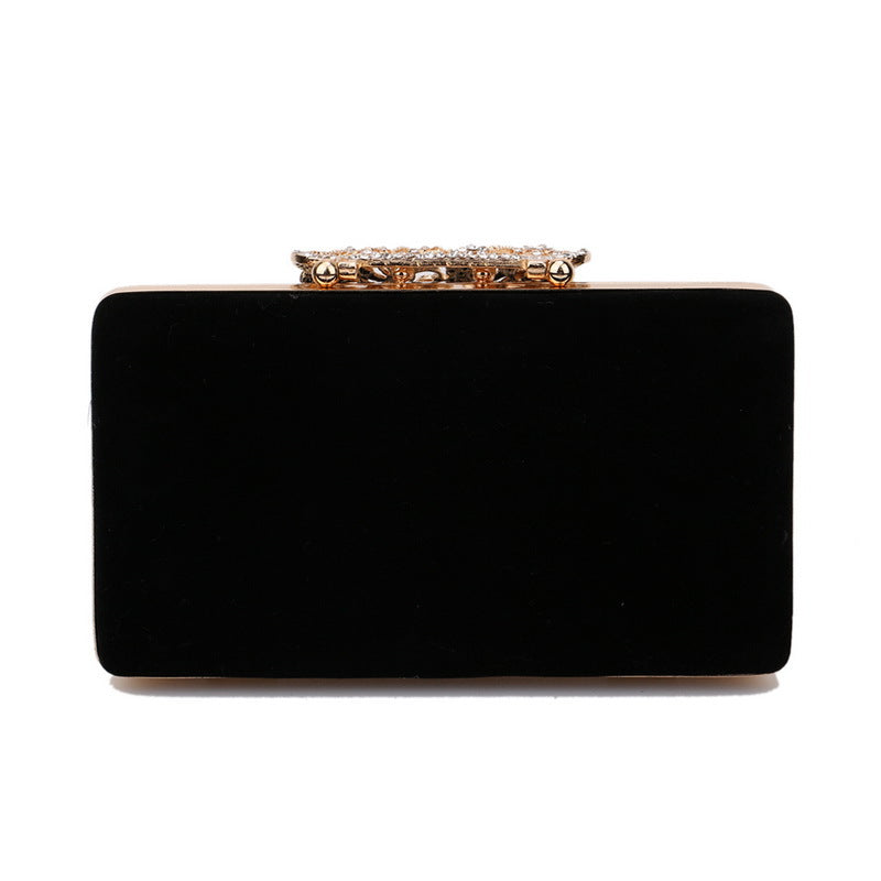 Women's Velvet Banquet Bag Evening Wear Dress Clutch