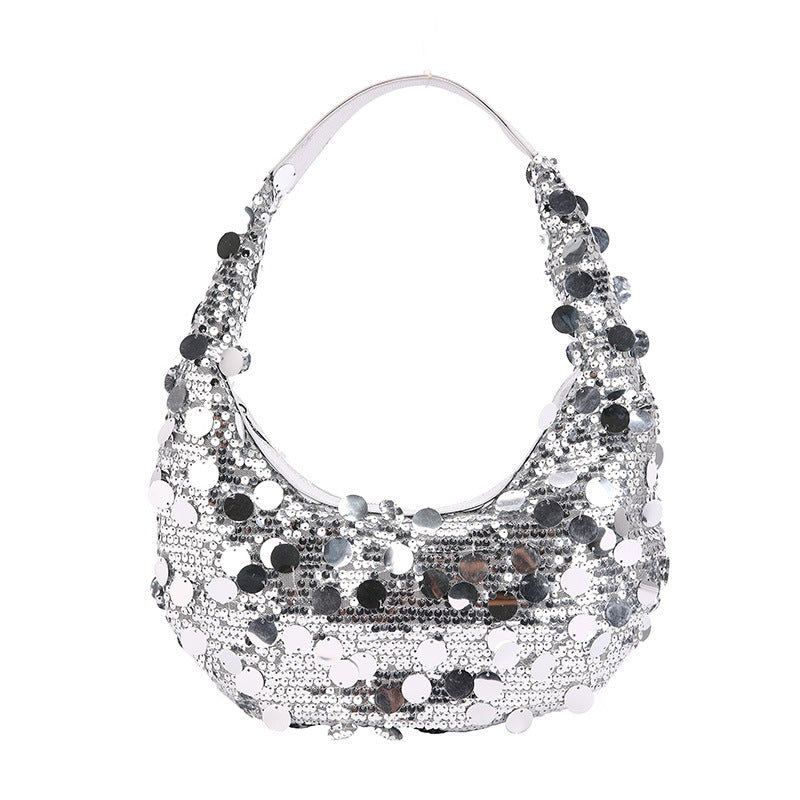 Affordable Luxury Fashion Colorful Sequins Dinner Bag Women's New