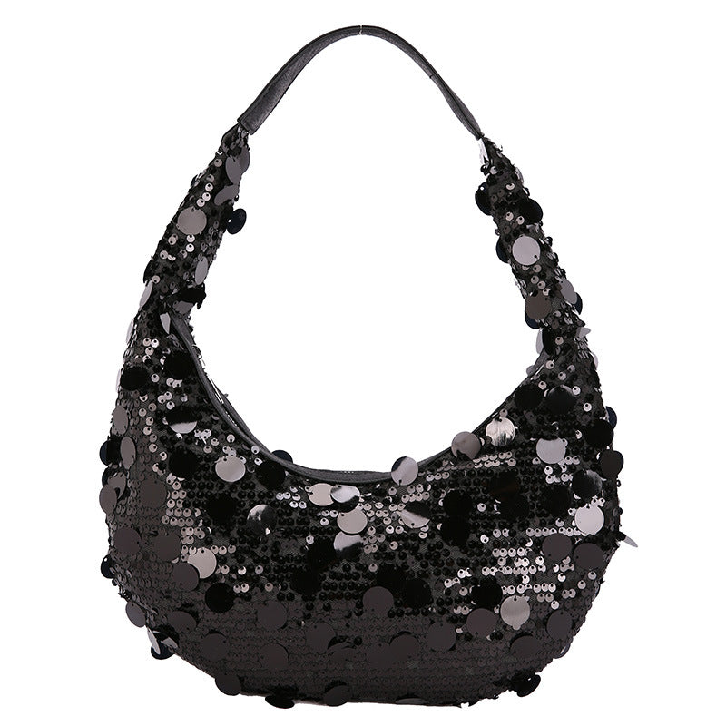 Affordable Luxury Fashion Colorful Sequins Dinner Bag Women's New