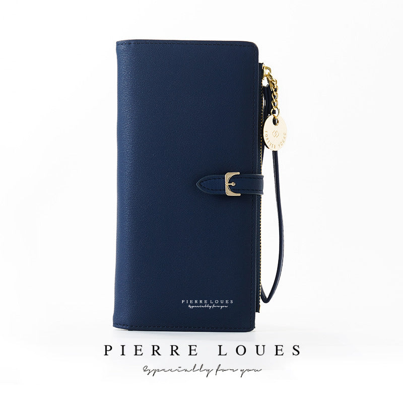 Women's Wallet Solid Color Long All-match Simple Fashion