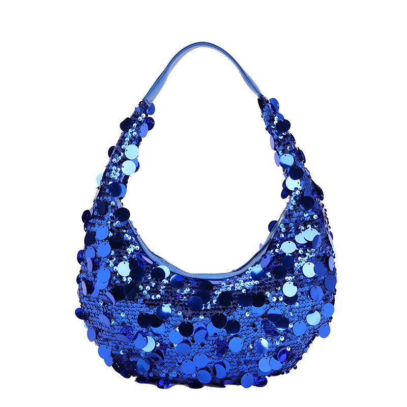 Affordable Luxury Fashion Colorful Sequins Dinner Bag Women's New