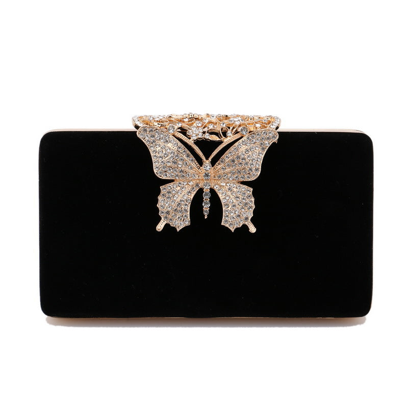Women's Velvet Banquet Bag Evening Wear Dress Clutch
