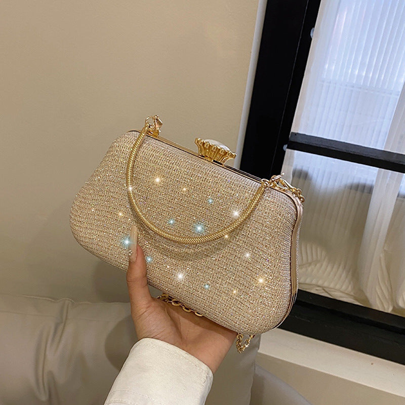 Women's Fashion Clutch Crossbody Chain Bag