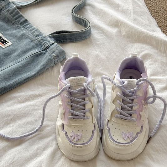 High-end Niche-style XINGX All-match White Shoes