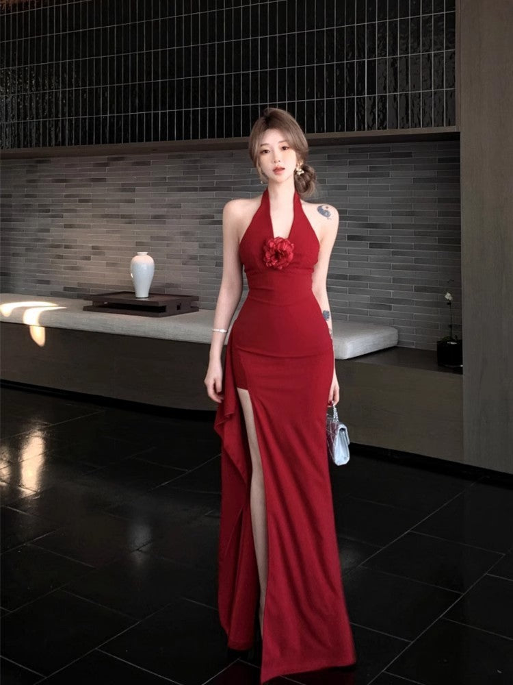 Pure Want To Close Waist Split Hip Skirt