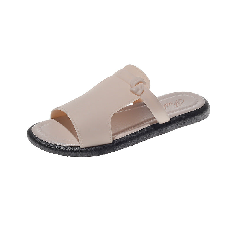 Open Toe Sandals Outdoor Non-slip Women's Flat Shoes