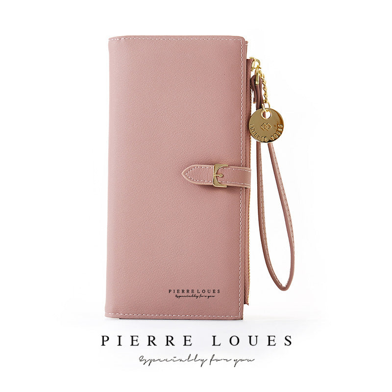 Women's Wallet Solid Color Long All-match Simple Fashion