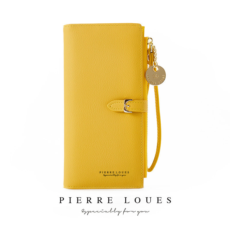 Women's Wallet Solid Color Long All-match Simple Fashion