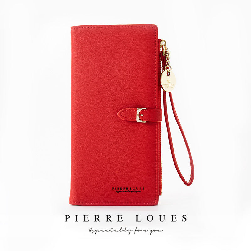 Women's Wallet Solid Color Long All-match Simple Fashion