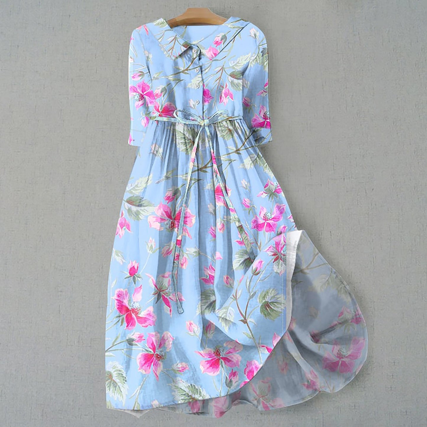 Women's Fashion Personalized Bohemian Printing Dress