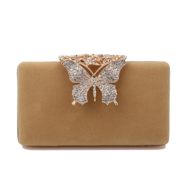 Women's Velvet Banquet Bag Evening Wear Dress Clutch