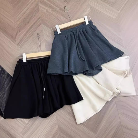 Plus Size Small Gray Sports Casual Shorts