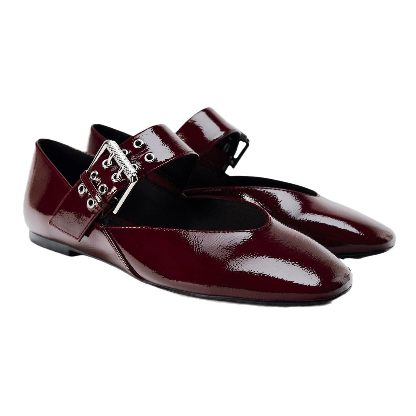 Ballet Slipper Flat Heel Round Toe Pumps Women