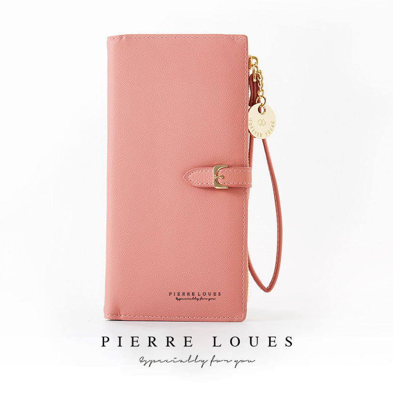 Women's Wallet Solid Color Long All-match Simple Fashion