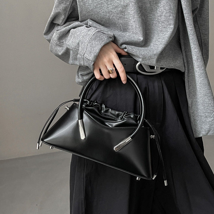 Fashion Leather Portable Women's Crossbody Shoulder Bag