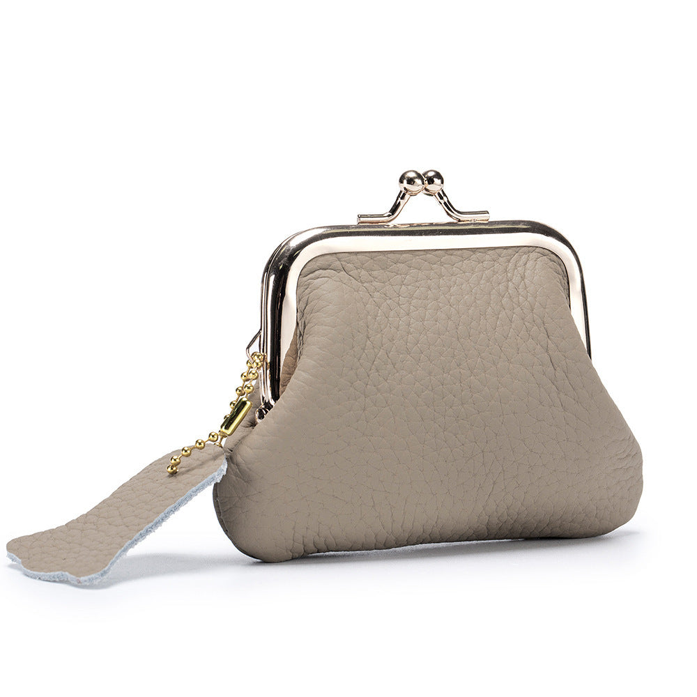 Women's Genuine Leather Small Retro Coin Purse