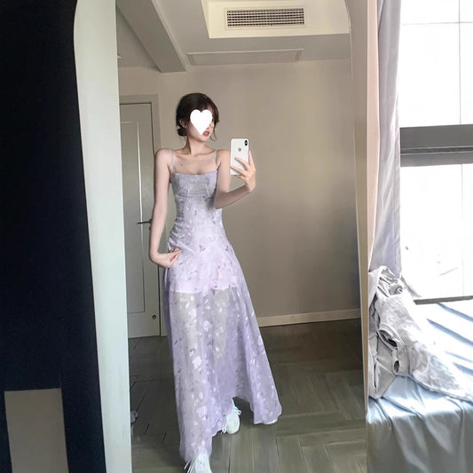 Printed Women's Vacation Fairy Skirt Waist