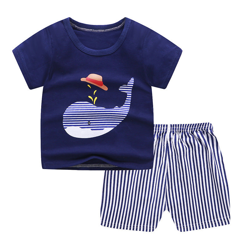 Baby T-shirt Boys And Girls Shorts