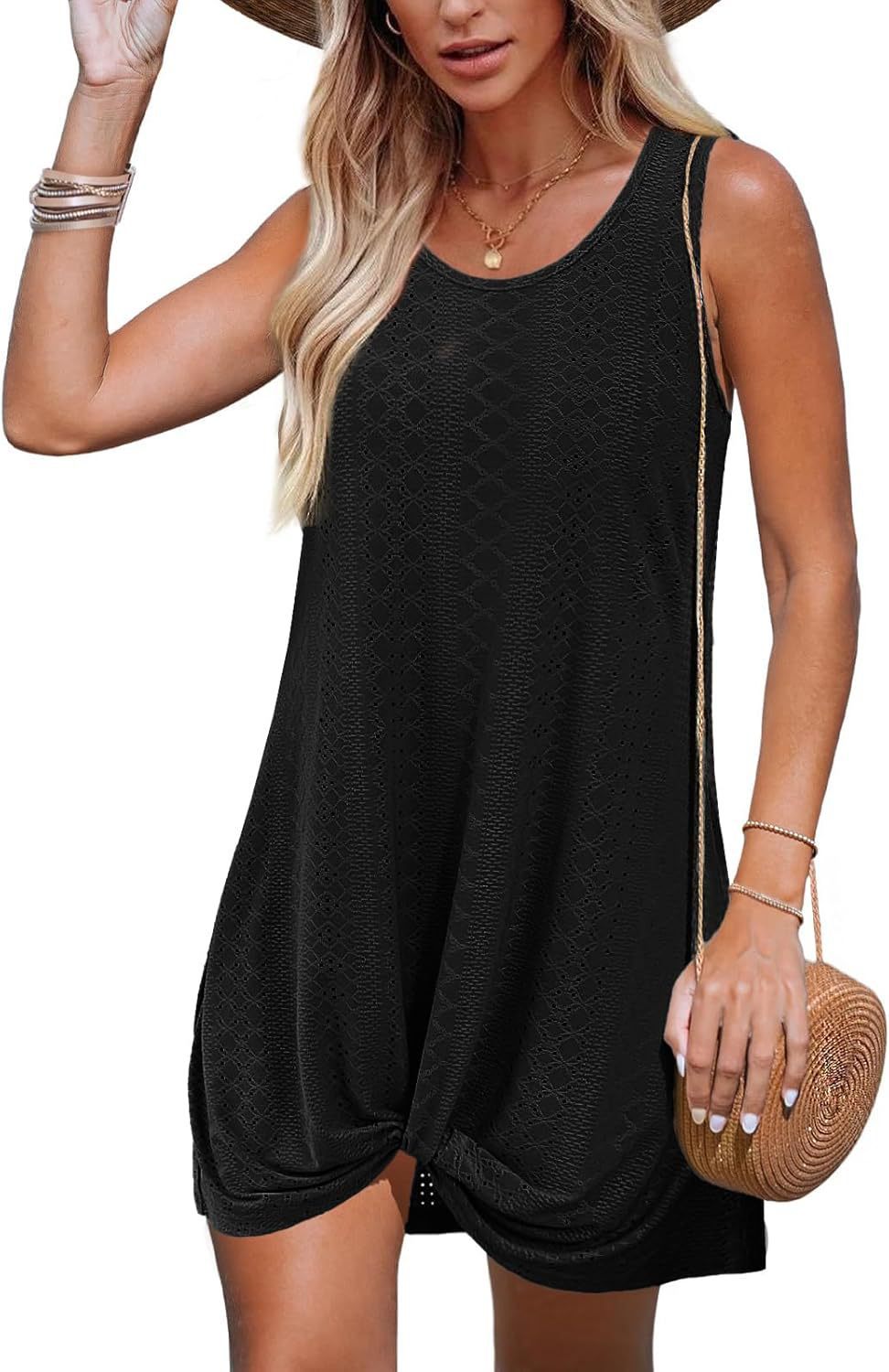 Women's Hollow Beach Vacation Clothes Kinky Dress