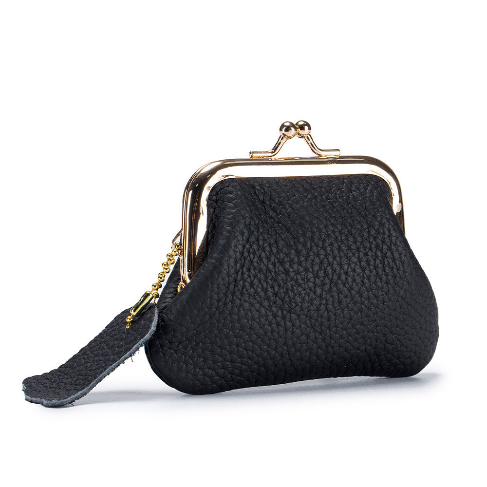 Women's Genuine Leather Small Retro Coin Purse