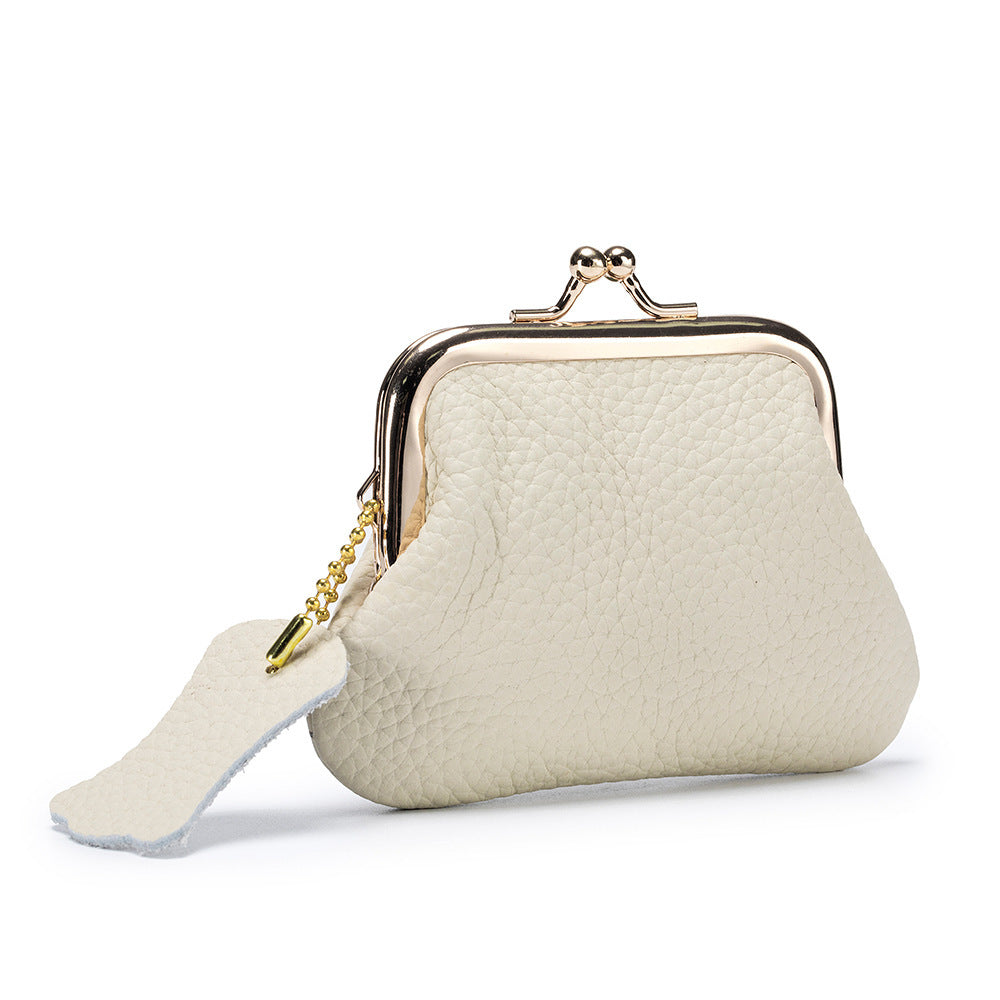 Women's Genuine Leather Small Retro Coin Purse