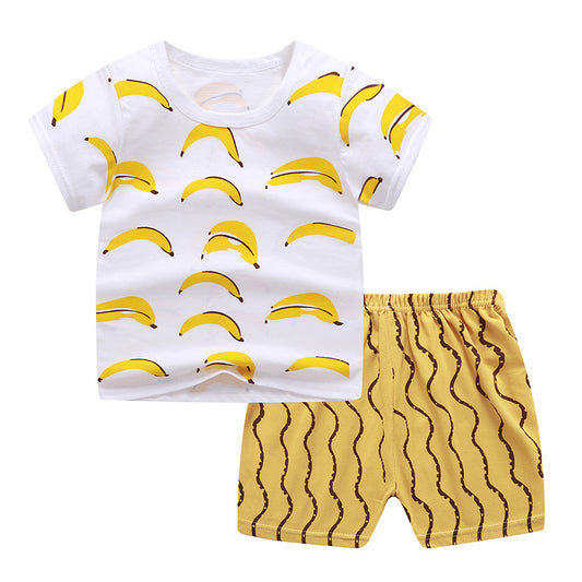 Baby T-shirt Boys And Girls Shorts