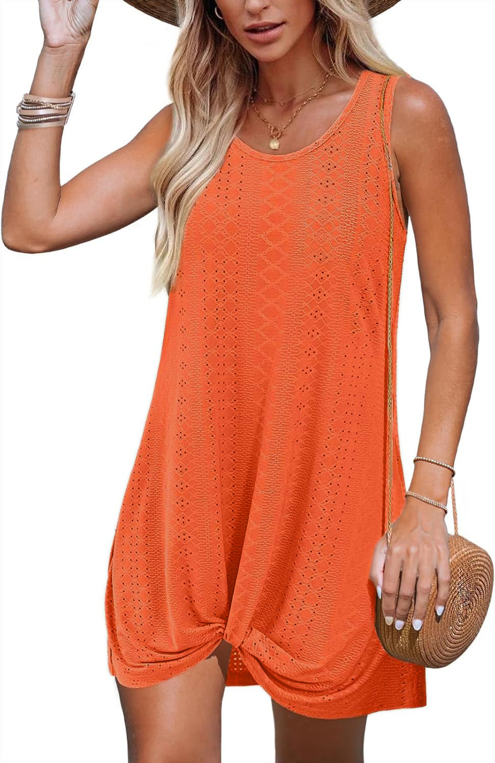 Women's Hollow Beach Vacation Clothes Kinky Dress