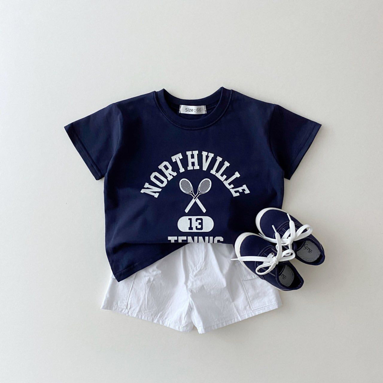 Summer Children's T-Shirt Shorts Two-Piece Set