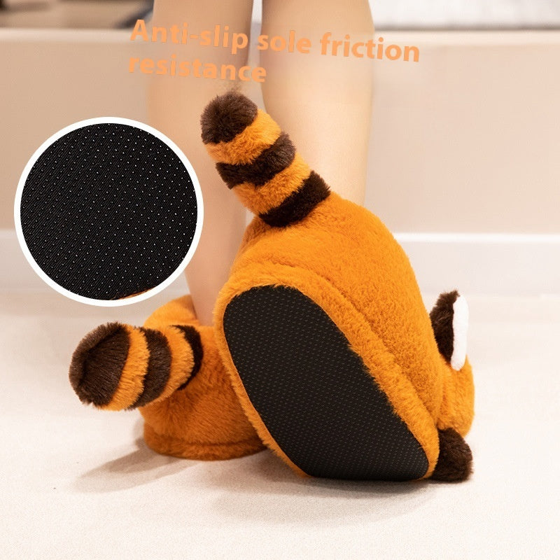 Cute Little Animal Cotton Slippers Home
