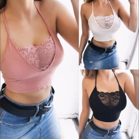 Sexy Lingerie European And American Double Sided Front And Rear Lace