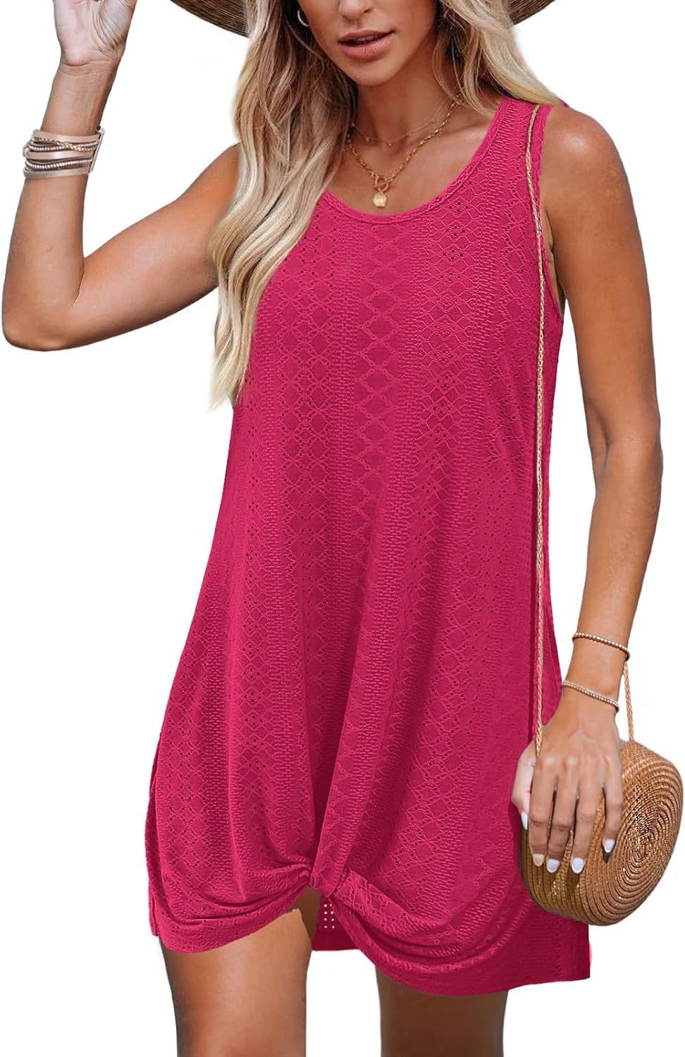 Women's Hollow Beach Vacation Clothes Kinky Dress