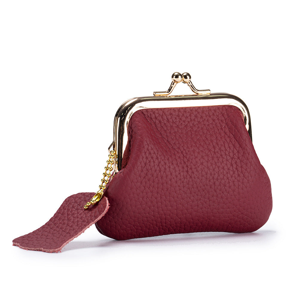 Women's Genuine Leather Small Retro Coin Purse